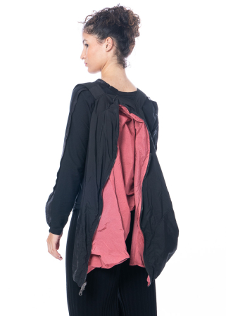 KIMONORAIN, Wendejacke mit Fledermausärmeln in Camelia