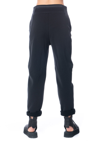 adidas Y-3, schmal geschnittene Hose aus festem Stoff