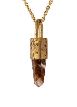 Parts of Four, Talisman Halskette mit Fire Amphibole