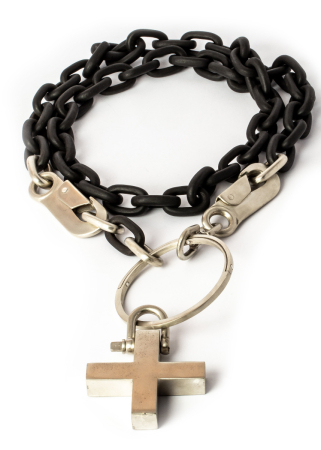 Parts of Four, Portal Halskette Construction (mit Kreuz, lange Version, 100cm, KU+MZ)