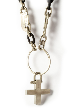 Parts of Four, Portal Halskette Construction (mit Kreuz, lange Version, 100cm, KU+MZ)