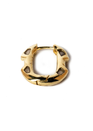 Parts of Four, Deko Ohrring mit Diamantplättchen (YGA+DIA)