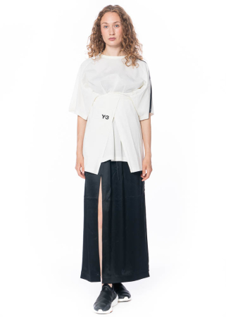 adidas Y-3, langer Rock mit seitlichem Schlitz IP8779