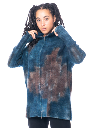 F Cashmere, Kaschmir Cardigan mit Reißverschluss Marianne 25