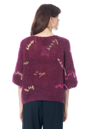 Atelier Basile, Pullover PAULETTE Burgundy