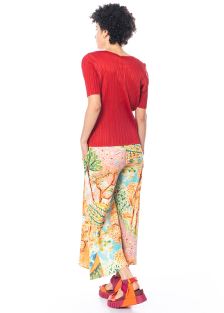 PLEATS PLEASE ISSEY MIYAKE, Hose PROMENADE orange