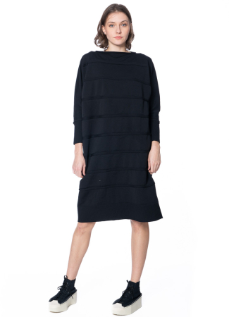 PLEATS PLEASE ISSEY MIYAKE, schönes Oversize-Strickkleid ICY KNIT