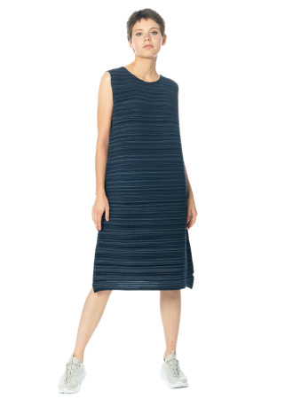 PLEATS PLEASE ISSEY MIYAKE, weites Kleid SHEER BOUNCE