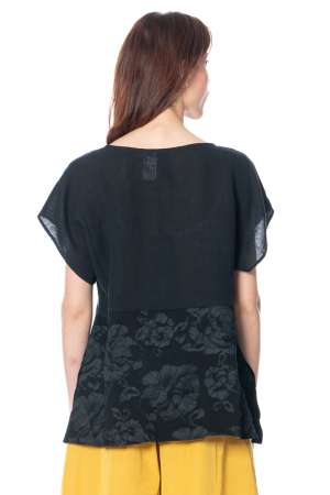 IGOR, T-Shirt mit eingearbeitetem Muster LISINSKI