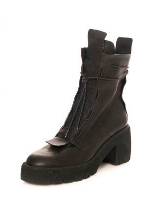 PURO, blocked heel calfskin ankle boot NEW YOU