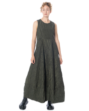 maria calderara, Crinkle-Taftkleid mit Glockensilhouette - Nobananas - Bild 1