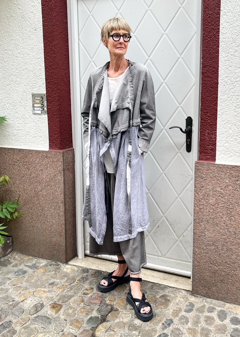 studiob3, Jacke BRANNA in Grey Old Dye